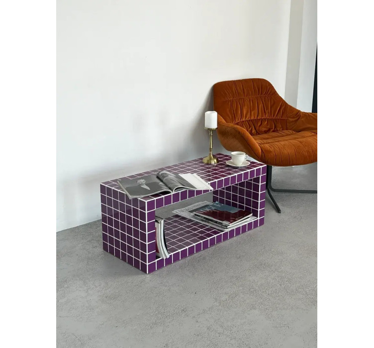 Столик для телевізора Cube Flat TV Table 95/40 см. Tile 5 cм4